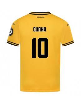 Wolves Matheus Cunha #10 Replika Hemmakläder 2024-25 Kortärmad
